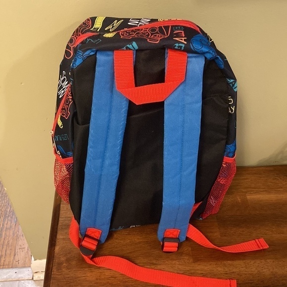 🎒GAMER BACKPACK W/ MATCHING LUNCH BAG. - Picture 11 of 13